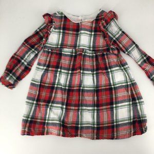 Toddler Girls plaid dress-Cat & Jack 2T